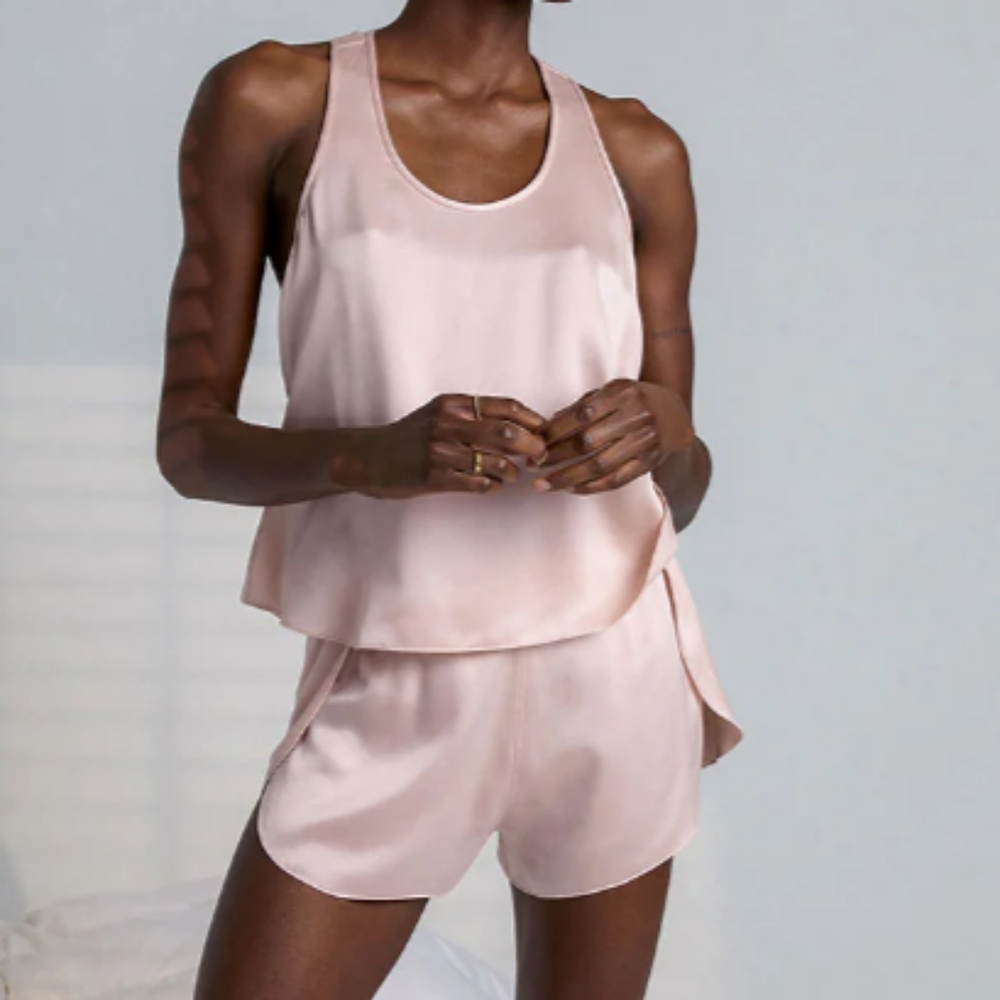 Lunya Silk Tulip Tank - Picture 2 of 8